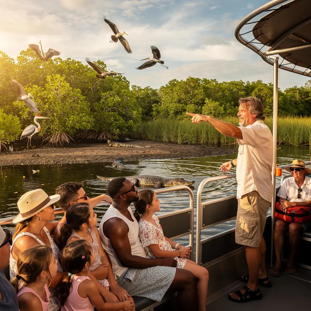 Widok na malowniczą winnicę w Kalifornii, gdzie goście degustują lokalne wina podczas słonecznego dnia.